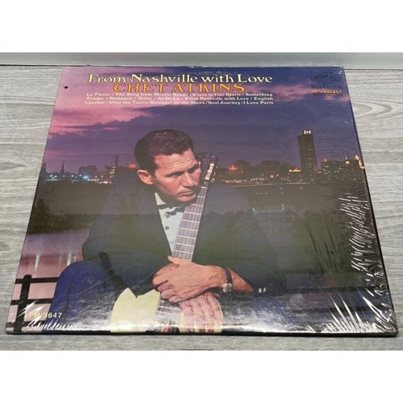 Chet Atkins From Nashville with Love Country Vinyl LP RCA LPM-3647 In Shrink - Picture 4 of 6